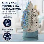 PLANCHA DE VAPOR OSTER AEROGLIDE S7000 VERDE GCSTAC7001